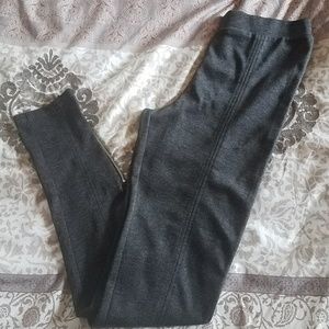 Dark grey ponte pants